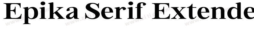 Epika Serif Extended字体转换 Epika Serif Extended字体转换
